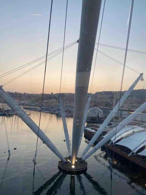 شقة La Finestra Sul Cielo Del Porto Antico Di Genova المظهر الخارجي الصورة