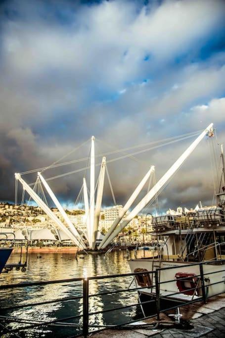 شقة La Finestra Sul Cielo Del Porto Antico Di Genova المظهر الخارجي الصورة